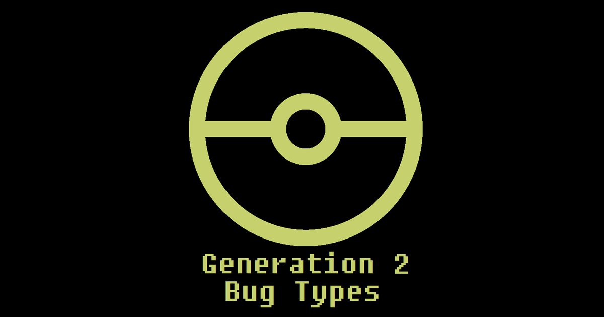 Bug Type Gen. 2 Pokémon by HOME Image Quiz - By jonn19