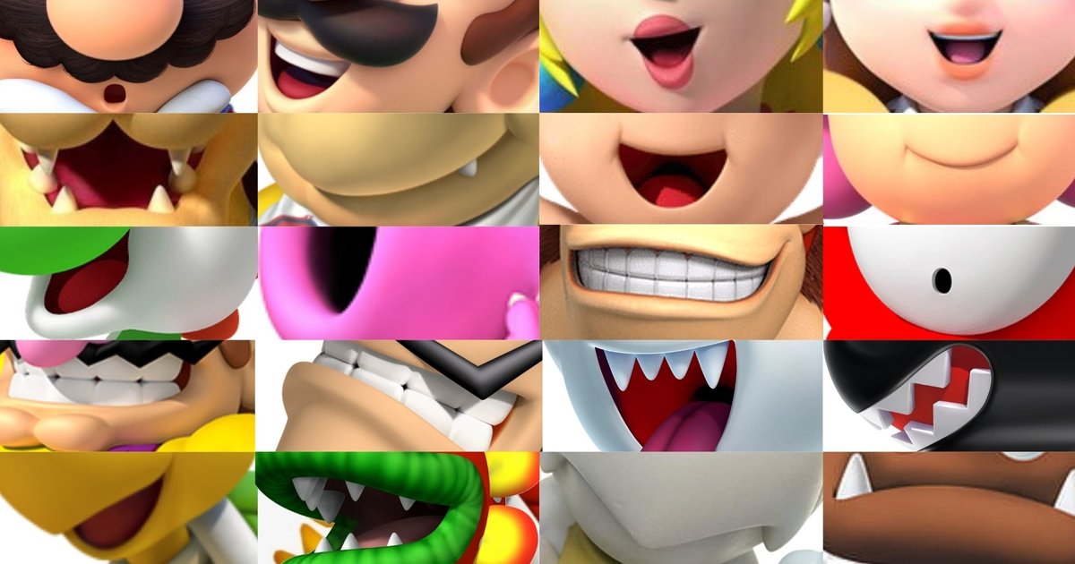 Mario Characters by Mouth Quiz