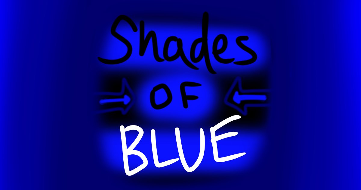 16 Shades of Blue Quiz By EchoDragonArt