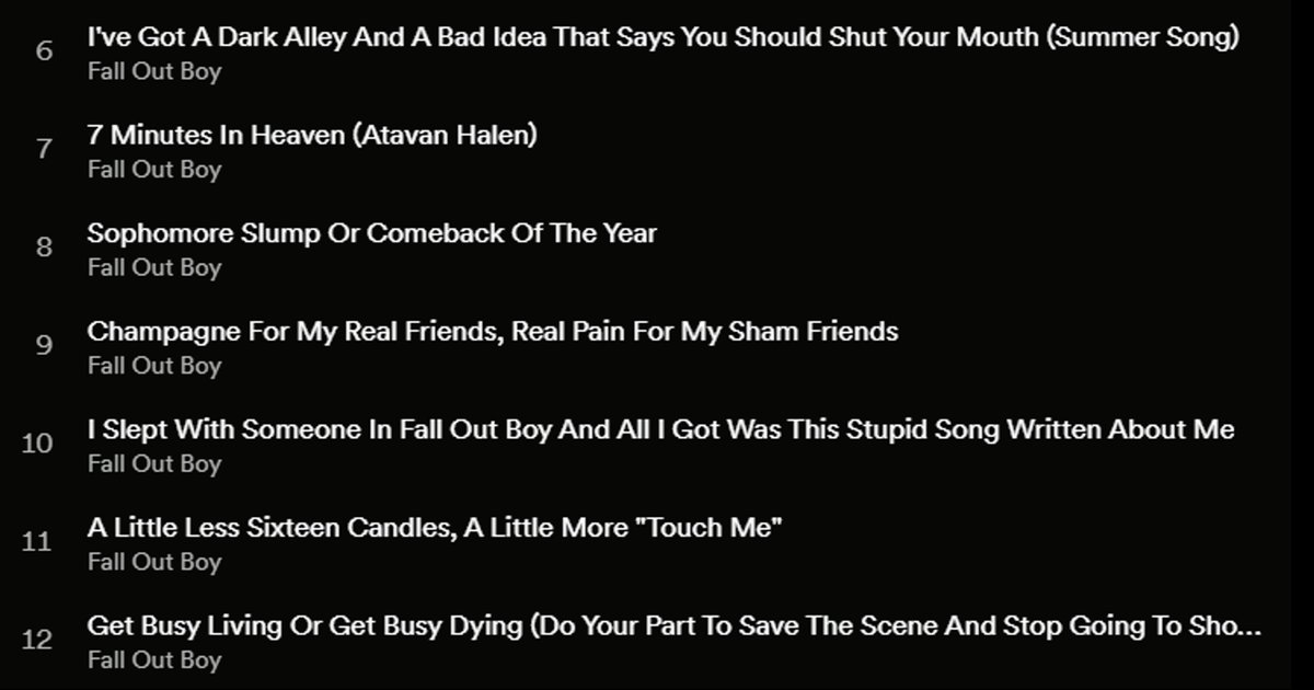 Bands by Long Song Title Quiz By Pepper360