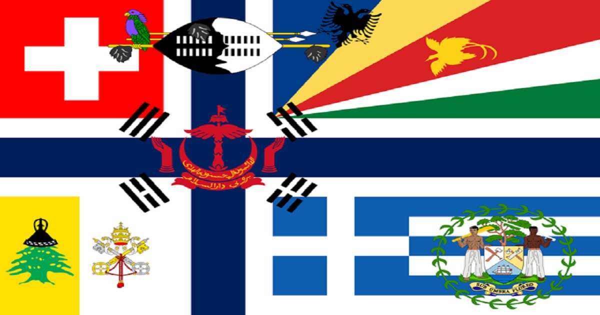 16 Country Flag Mashup Quiz - By Actreal