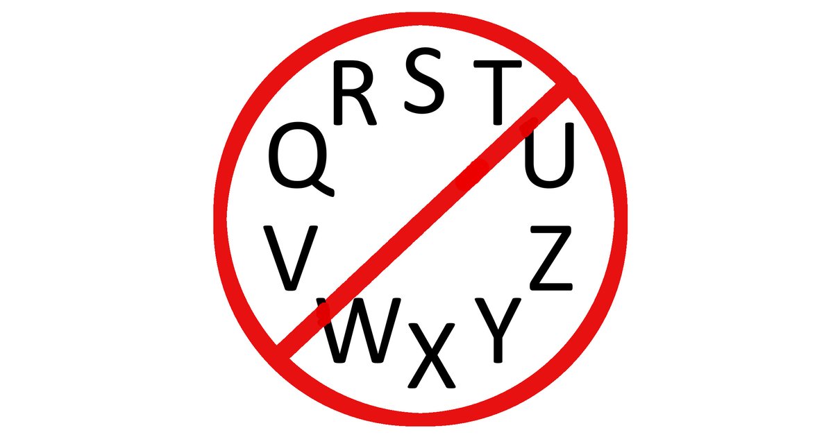 Forbidden Letters Crossword 5 The Final Ten Quiz By DryDryBowser Forbidden Letters Crossword 5 The Final Ten Quiz By DryDryBowser