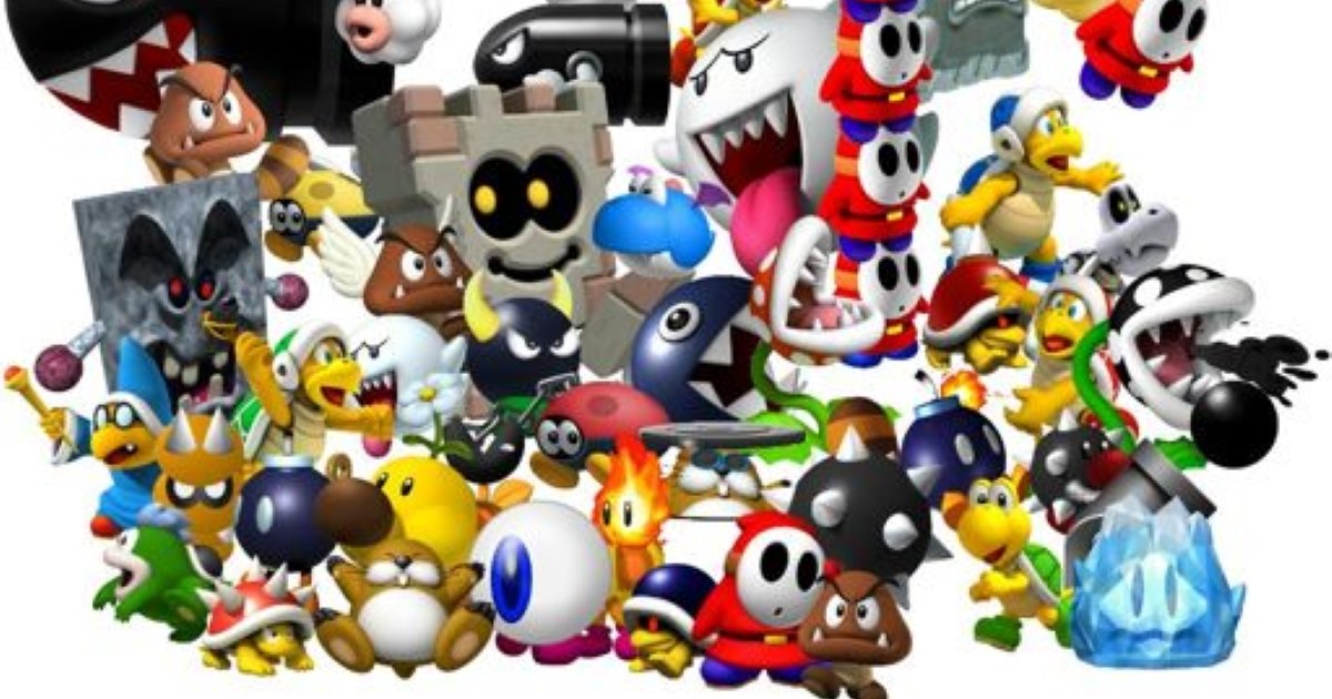 Mario Enemies Names Mario Enemies Quiz (Guess All Mario Enemies) - By yawshi101