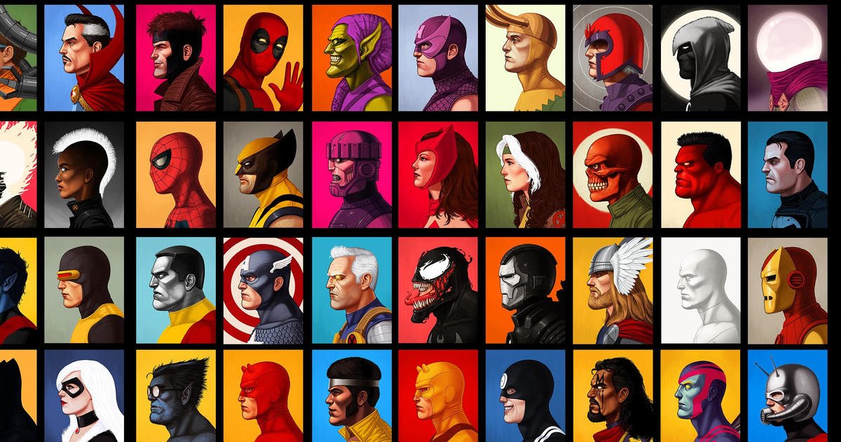 Marvel Superhero Crossword Quiz - By Axis317