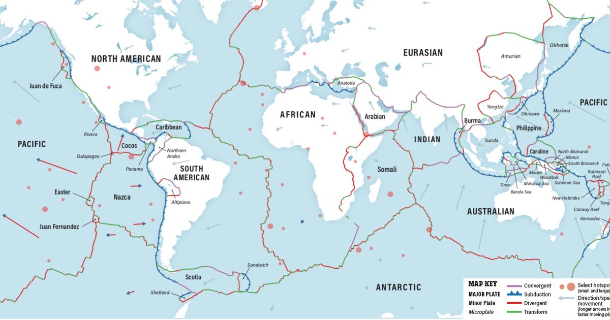 Tectonic Plates Quiz By autoparts2