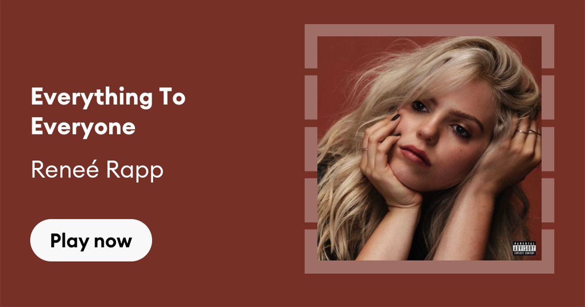'Everything To Everyone (Intro)' - Reneé Rapp Lyrics Quiz - By ...