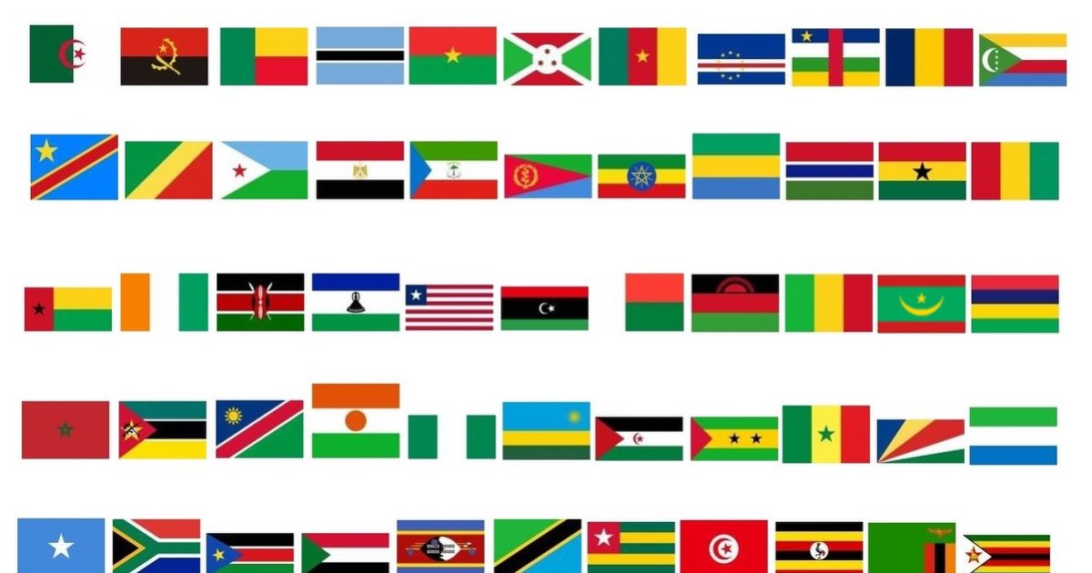 Alphabetical Flags of Africa Quiz By yhamid1982