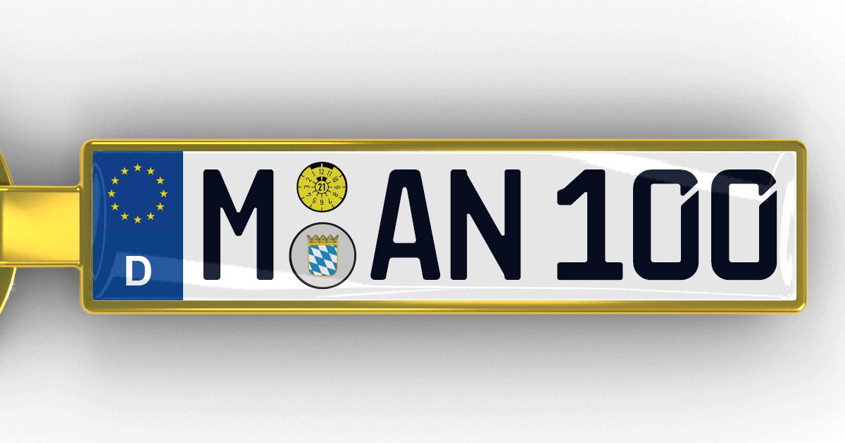 German License Plates (One Letter) Quiz By ShadyPanda