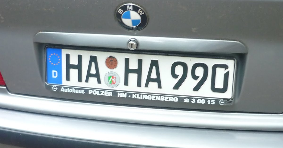 German License Plates Quiz By ShadyPanda