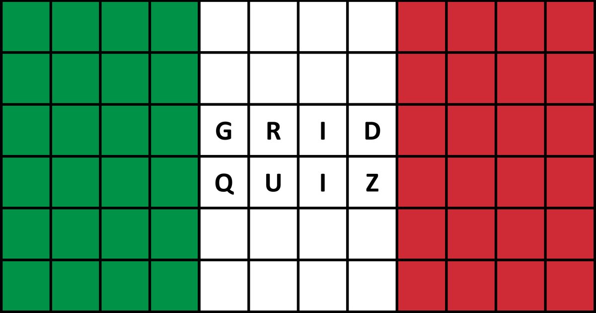 Grid Quiz Italy: 3rd/4th/5th Biggest City - By HugoNL2800