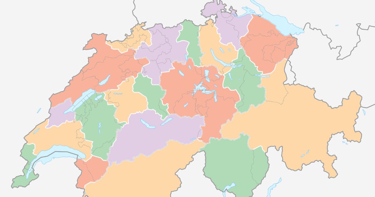 Can you find the telephone area codes of Switzerland? Quiz - By redob