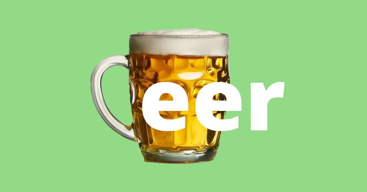 Missing First Letter - EER words Quiz - By Noodle33