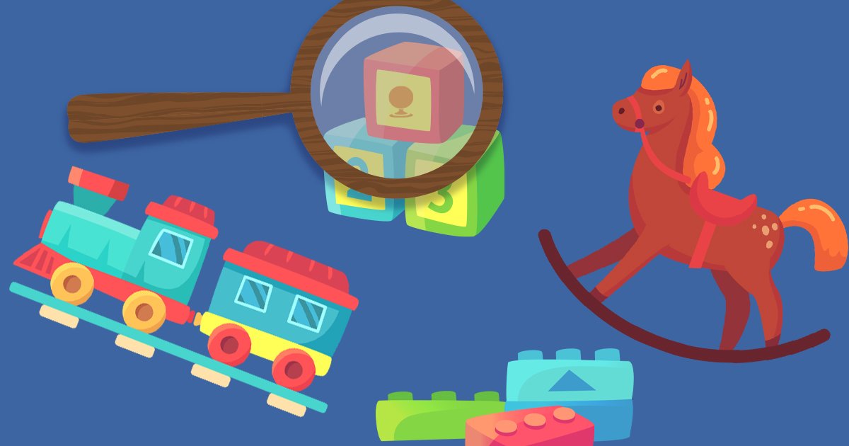 Click the Differences Playroom Shelves Quiz By Stavia