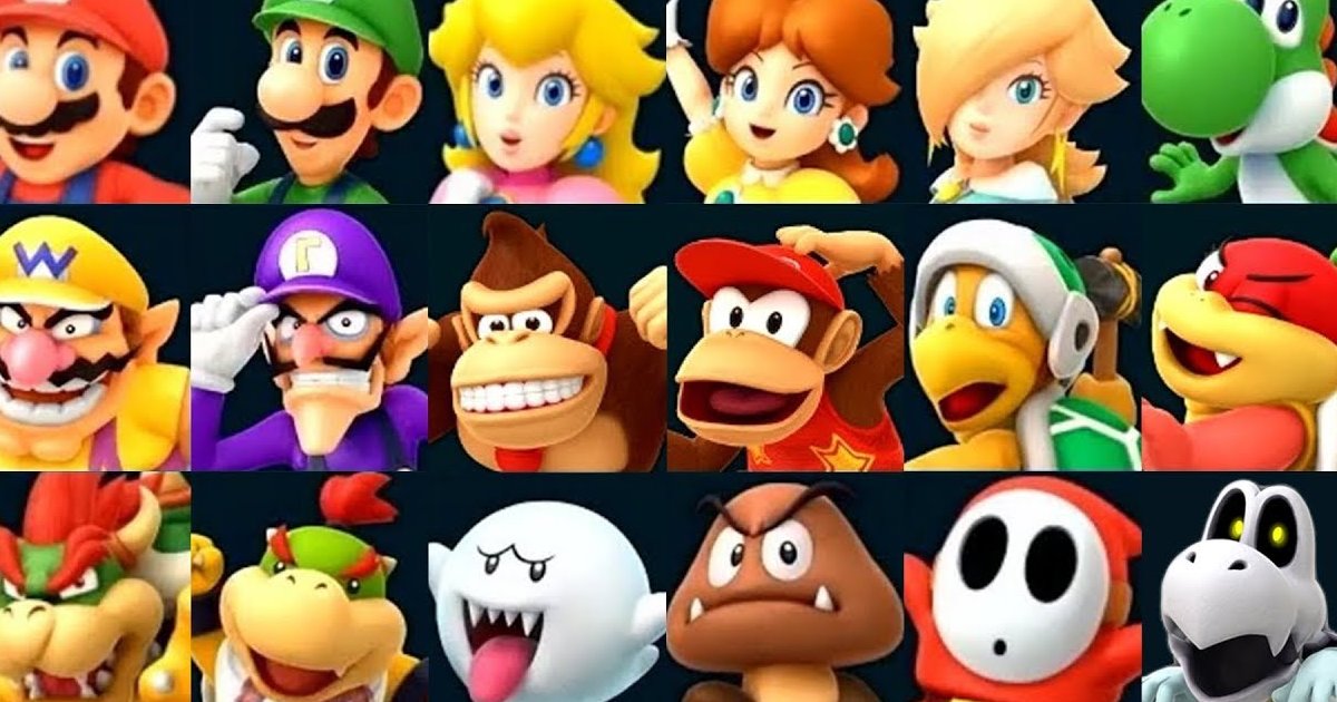 Every Playable Mario Character and Partner (Easier) Quiz - By travigib000
