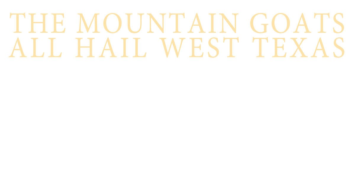 'Riches and Wonders' Lyrics, Mountain Goats Quiz By randhistoricals