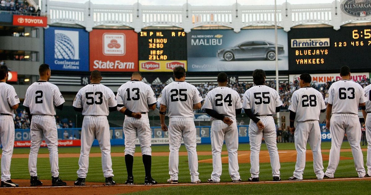 Who's Been On The New York Yankees? Quiz By mdesjardins