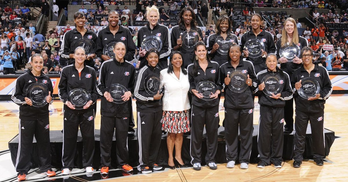 WNBA&rsquo;s 15th Anniversary Team Photo Quiz - By aglick