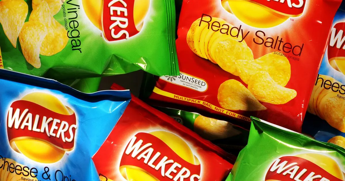 Walkers Crisps Flavours by ANY Word Quiz By strawmeadow