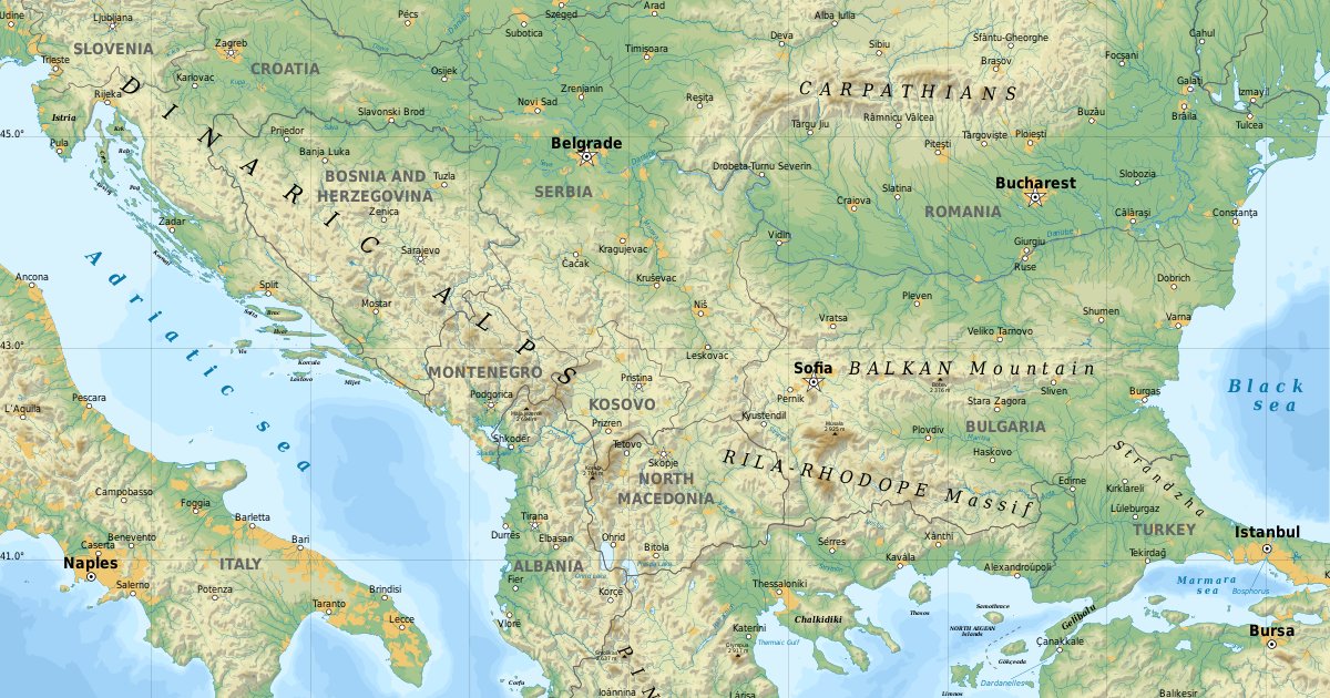 Balkan Crossword Puzzle Quiz By SRBI