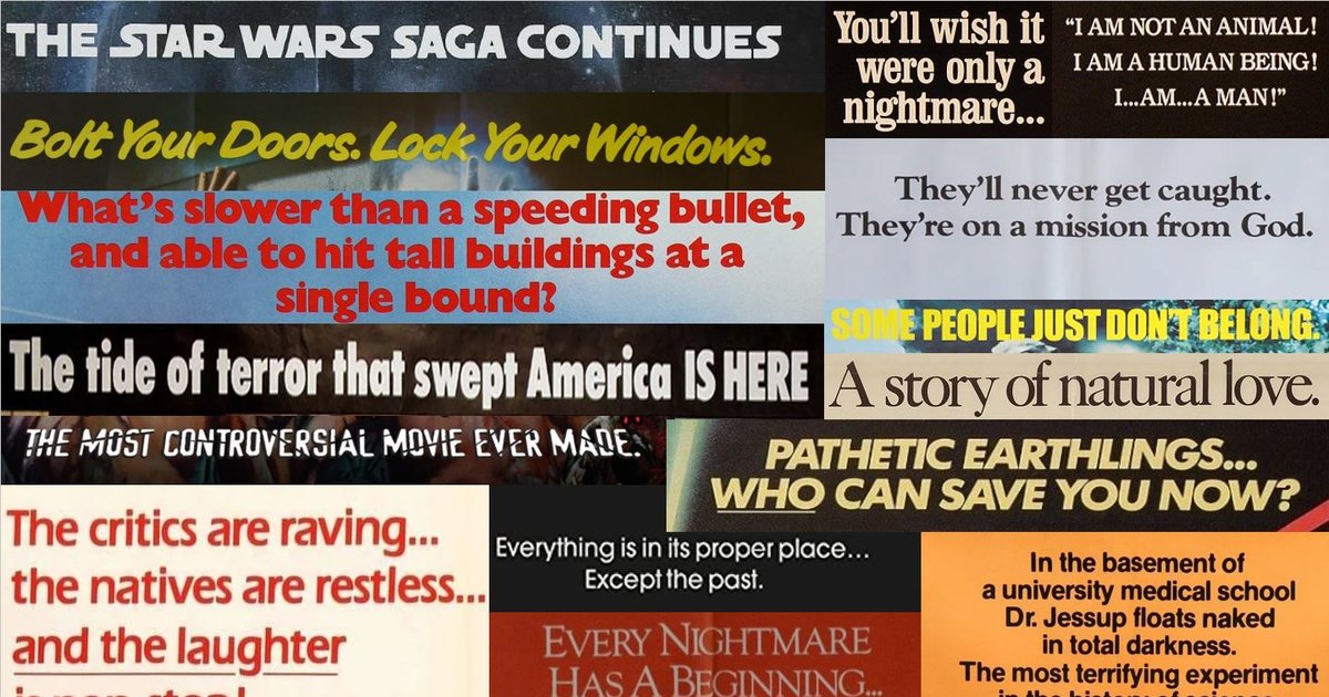 Taglines in 1980 movie posters Quiz - By mucciniale
