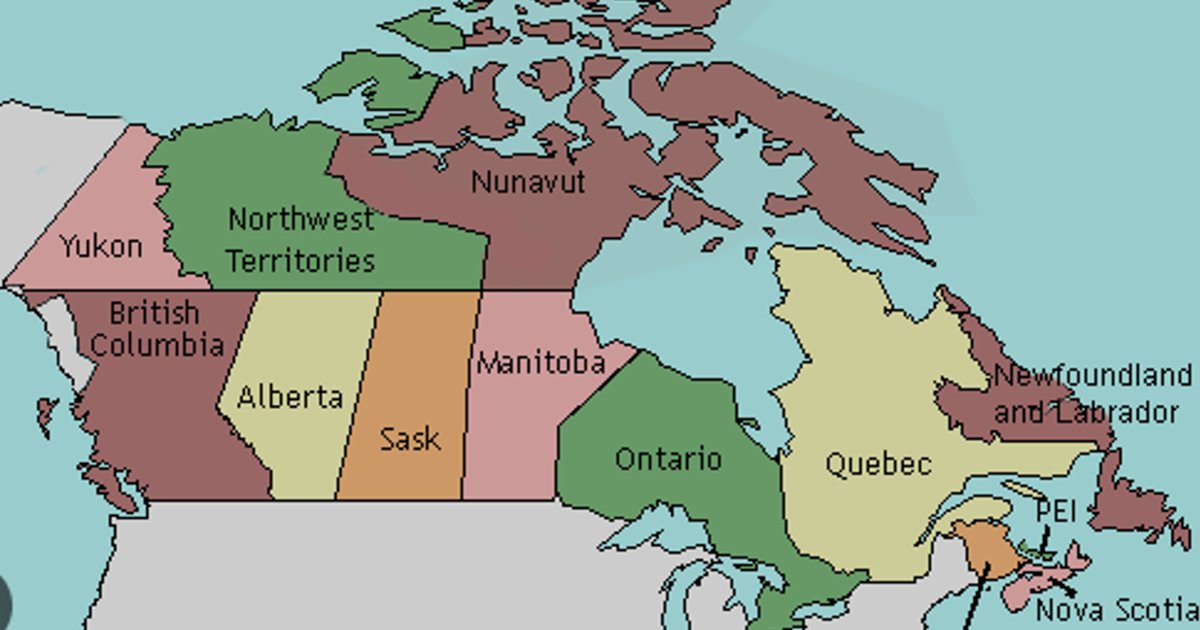 Canadian Provinces Quiz - By DamienWhiteGuy