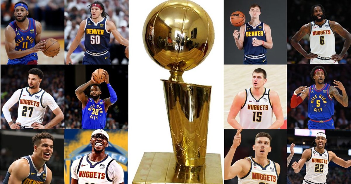 2023 NBA Champions Denver Nuggets Quiz By mucciniale