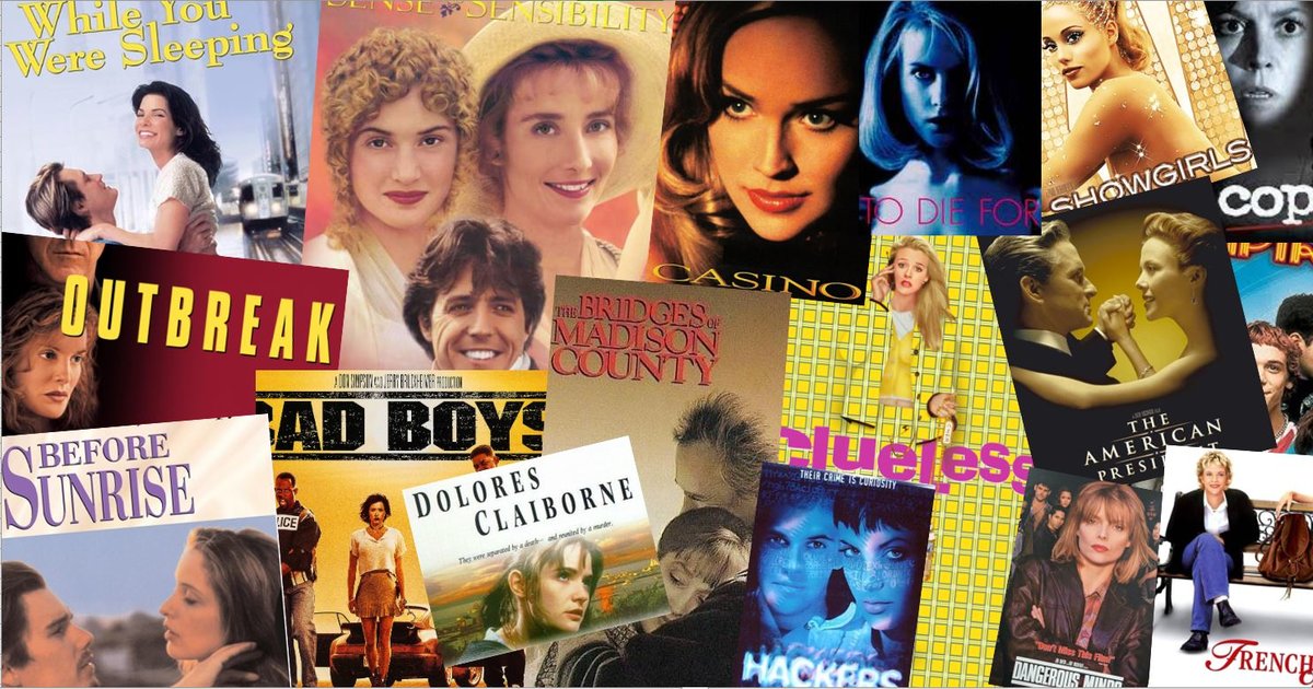 21 Actresses in 1995 Movie Posters Quiz - By mucciniale