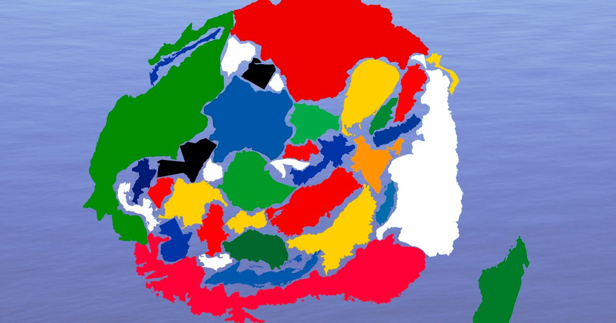 New Continent Name the Countries - 3004446