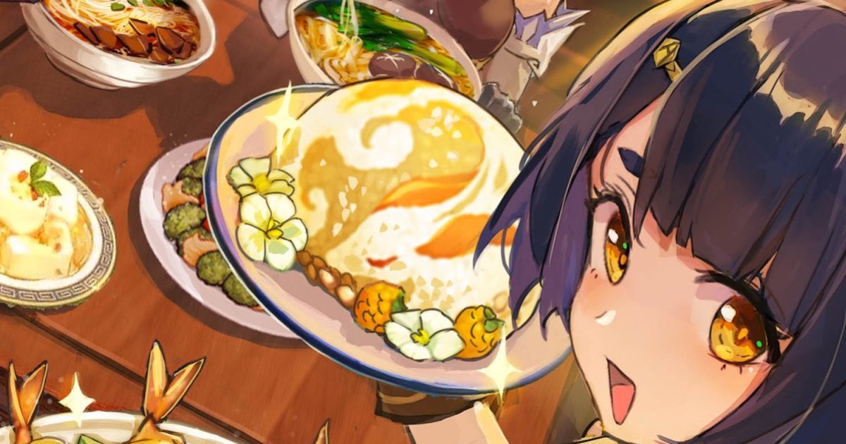 Genshin Characters' Specialty Dishes Quiz By simonaagostino20