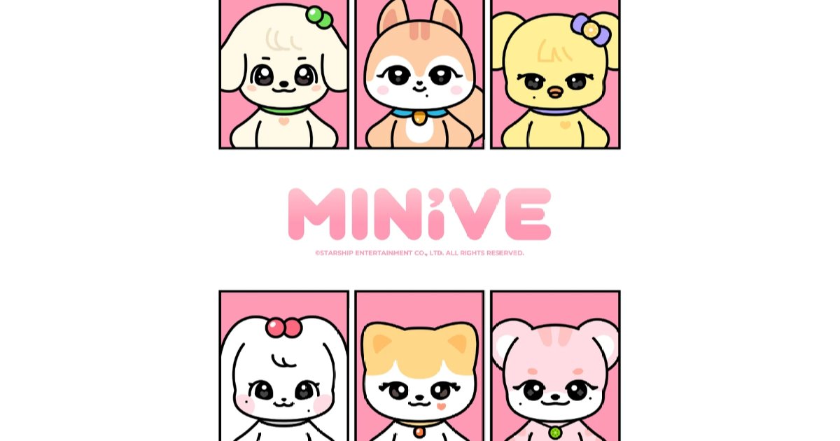 Match the IVE member to their MINi'VE character Quiz - By Cheezcat