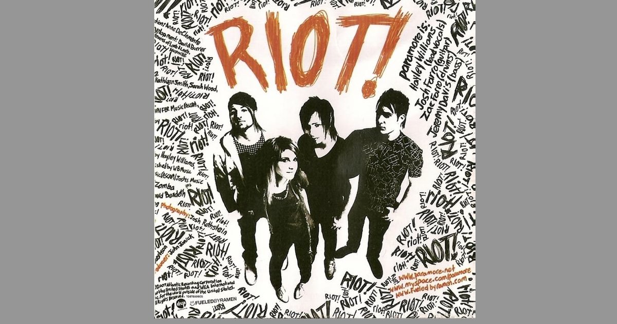 Paramre Riot Riot! - Paramore Album Crossword Quiz - By asmrawr