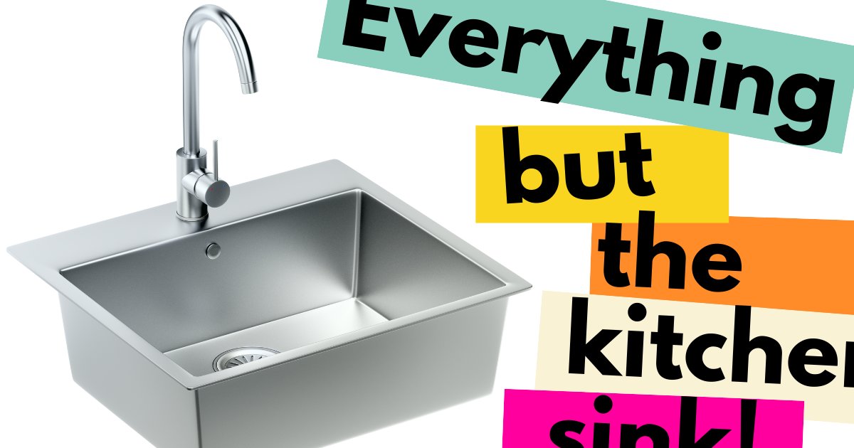 Everything But the Kitchen Sink Quiz By Dreamweaver38