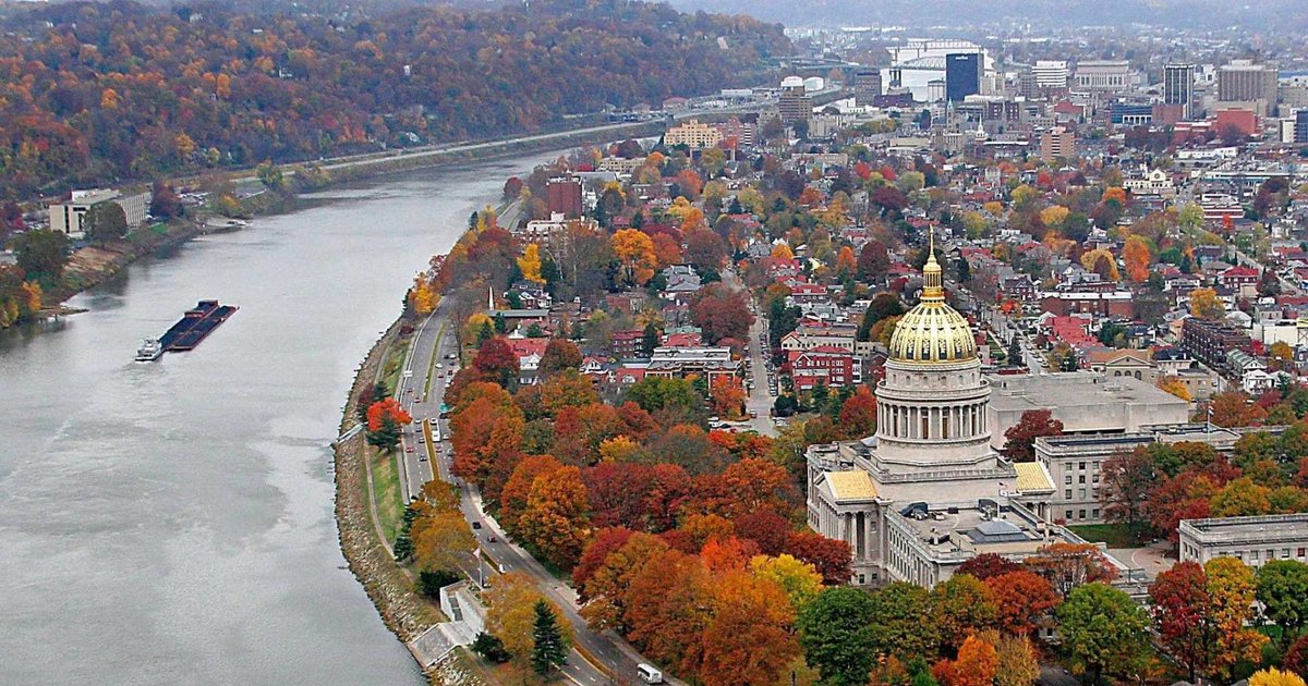 Top 10 Biggest Cities in West Virginia Map Quiz By richalligator