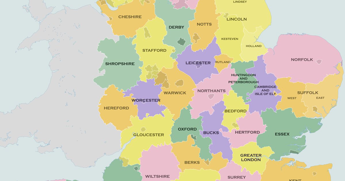 Ceremonial Counties Of England Quiz By Counties ceremonial-counties-of-england-quiz-by-counties