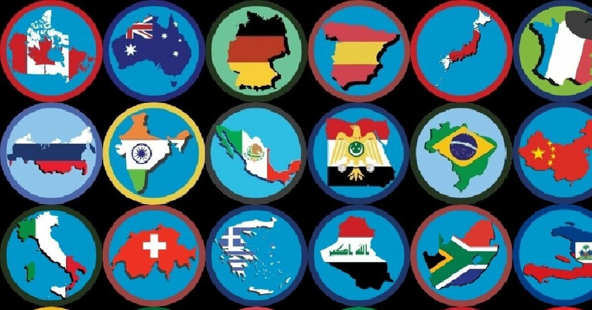 Sporcle Categories Spelled With Flags Quiz - By frizzle99