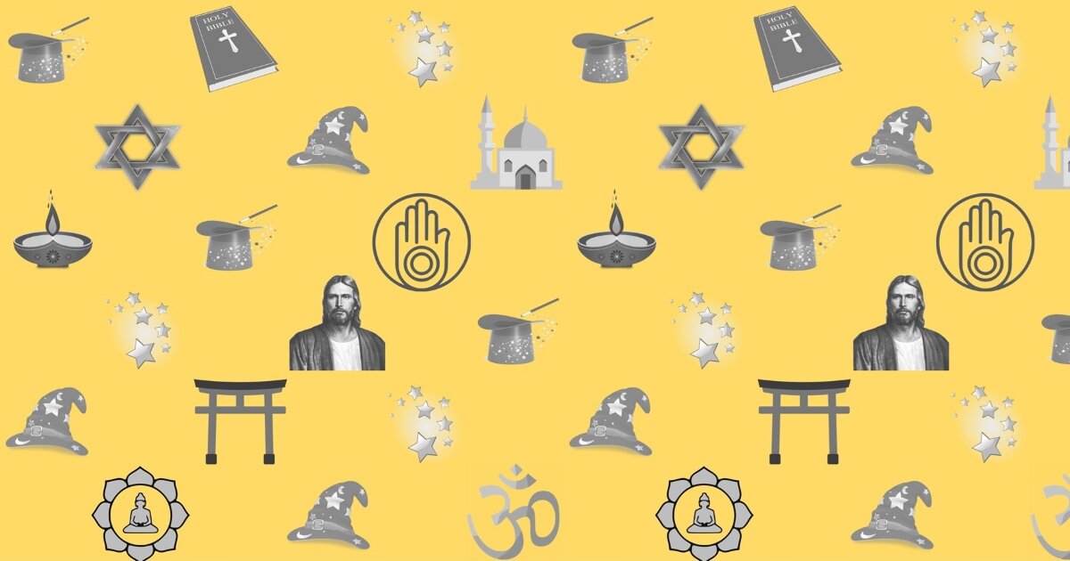 Magic Trivia Square! Religion II Quiz - By geographyquizzer