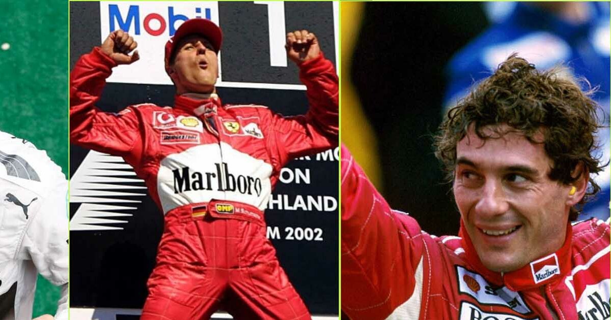 Most successful F1 driver of each country Quiz By TomM504