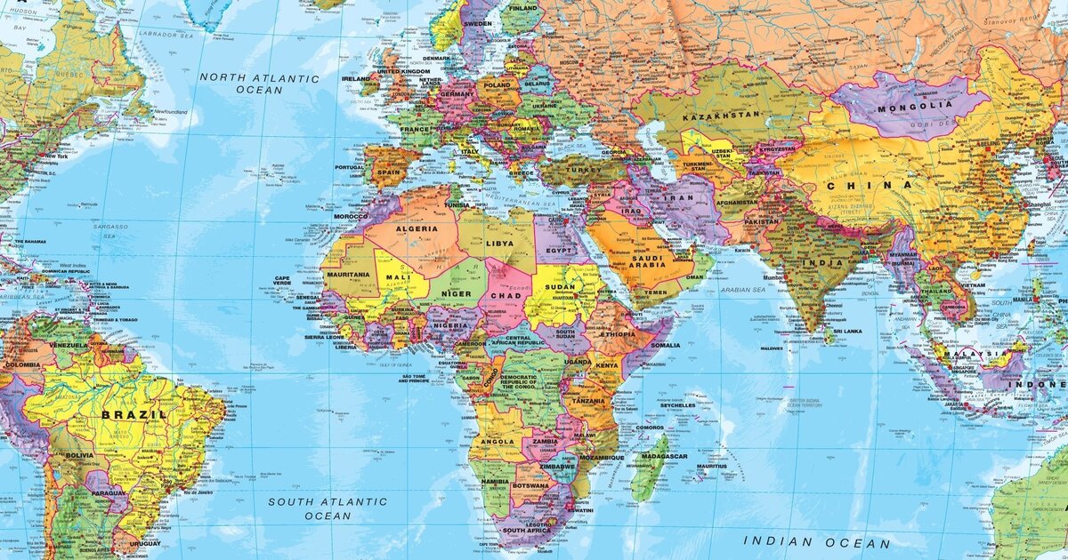 Order Up One Country Per Continent Quiz By Smughes