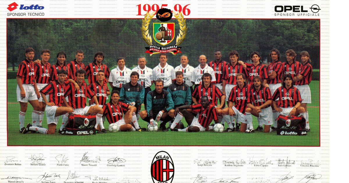 AC Milan 1995-96 Quiz - By mucciniale