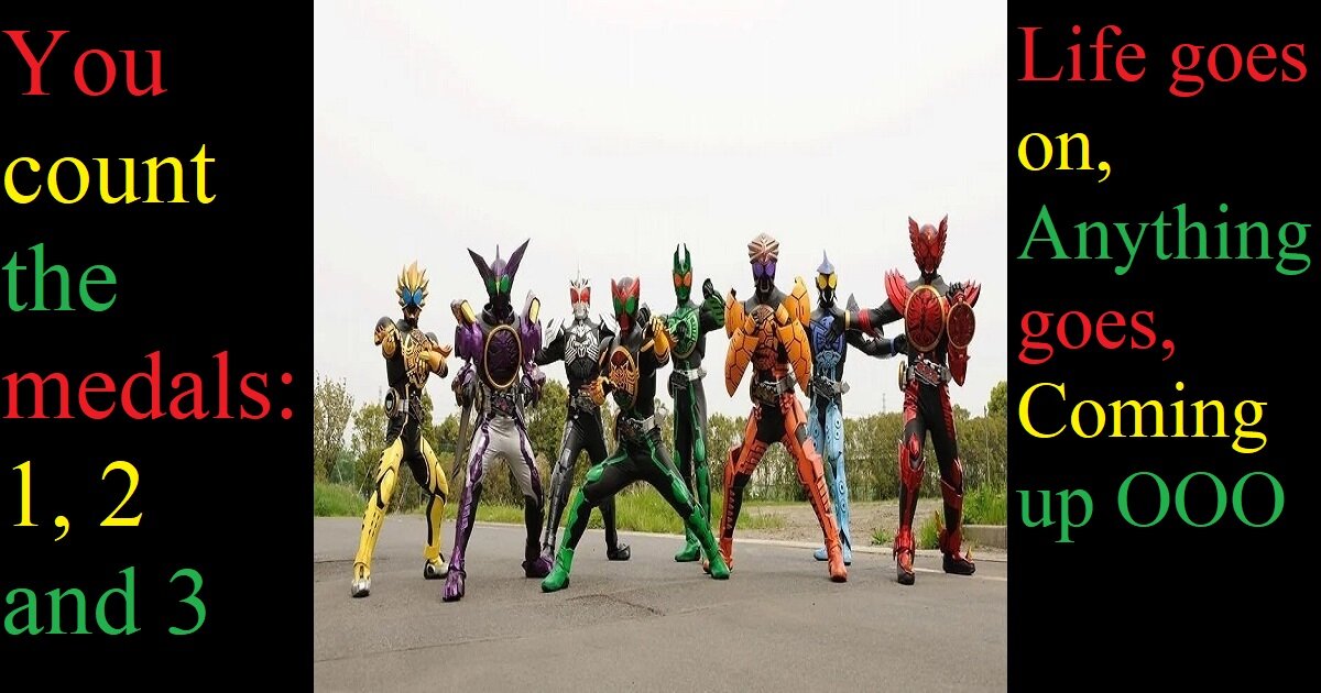Kamen Rider OOO Animals on Symbols Quiz - By MRZRanger1