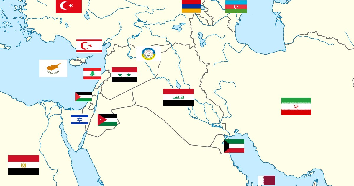 NAME EVERY COUNTRY IN THE MIDDLE EAST Quiz - By hghughgk88