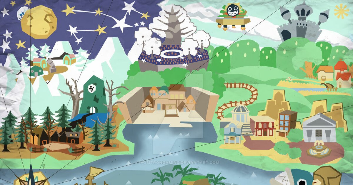 Video Game by Map Screen Quiz - By Repsaj600