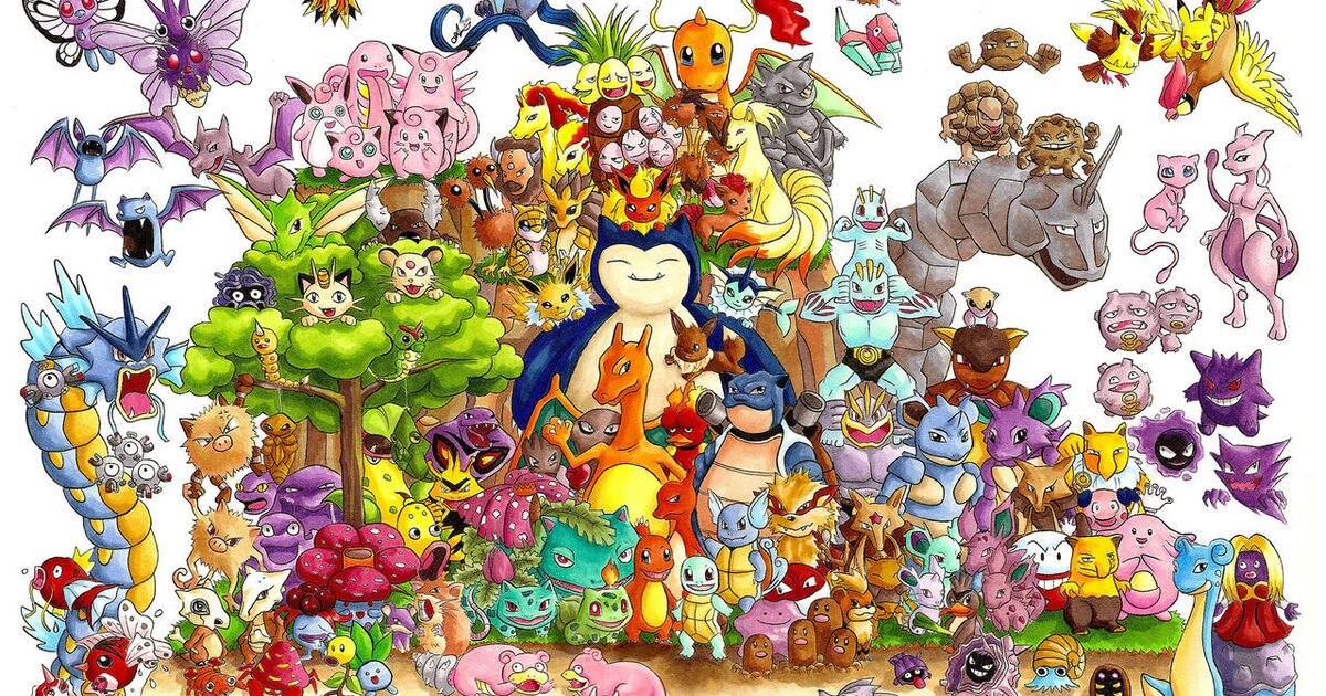 Pokémon Anime Appearances - Top 5 Per Type (Kanto Arcs) Quiz - By ...