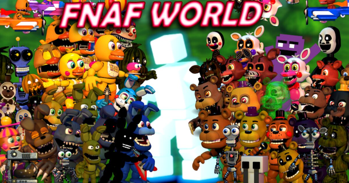 Name every Fnaf World enemy Quiz - By The_Rendom
