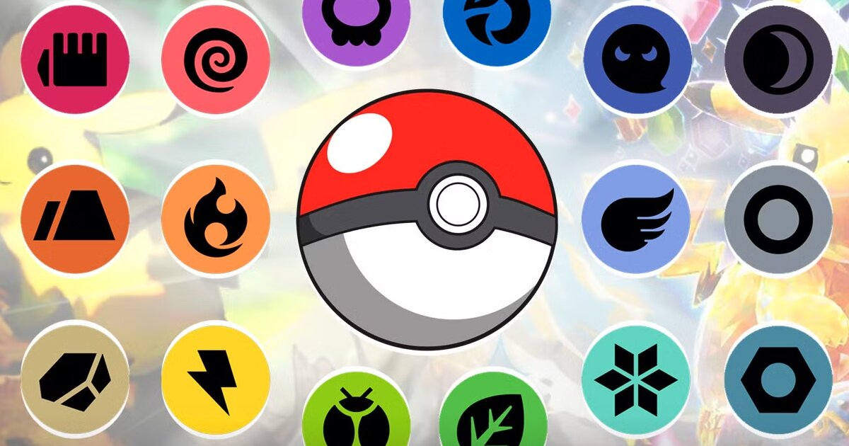 Name The Pokemon By Incoming Damage Type Chart Quiz - By Dezinator