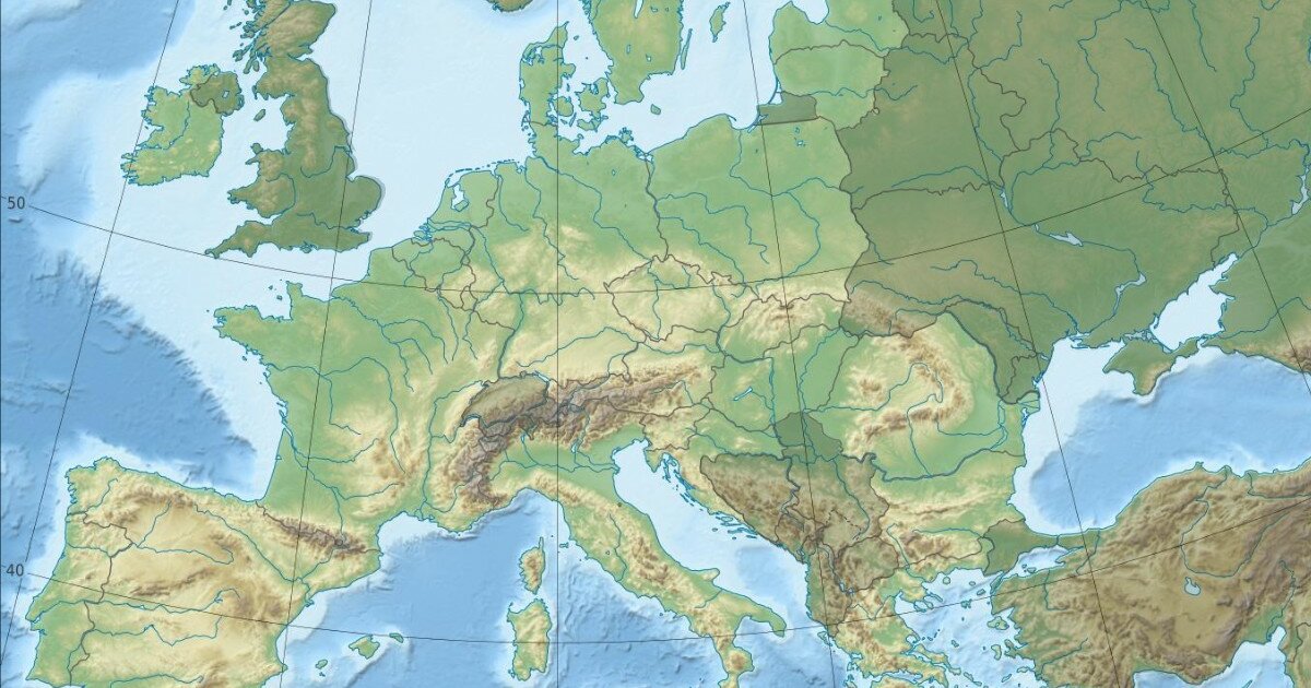 20 Random European Countries by Outline Quiz