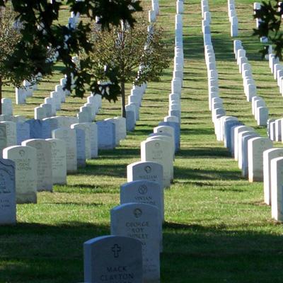 arlington cemetery buried national