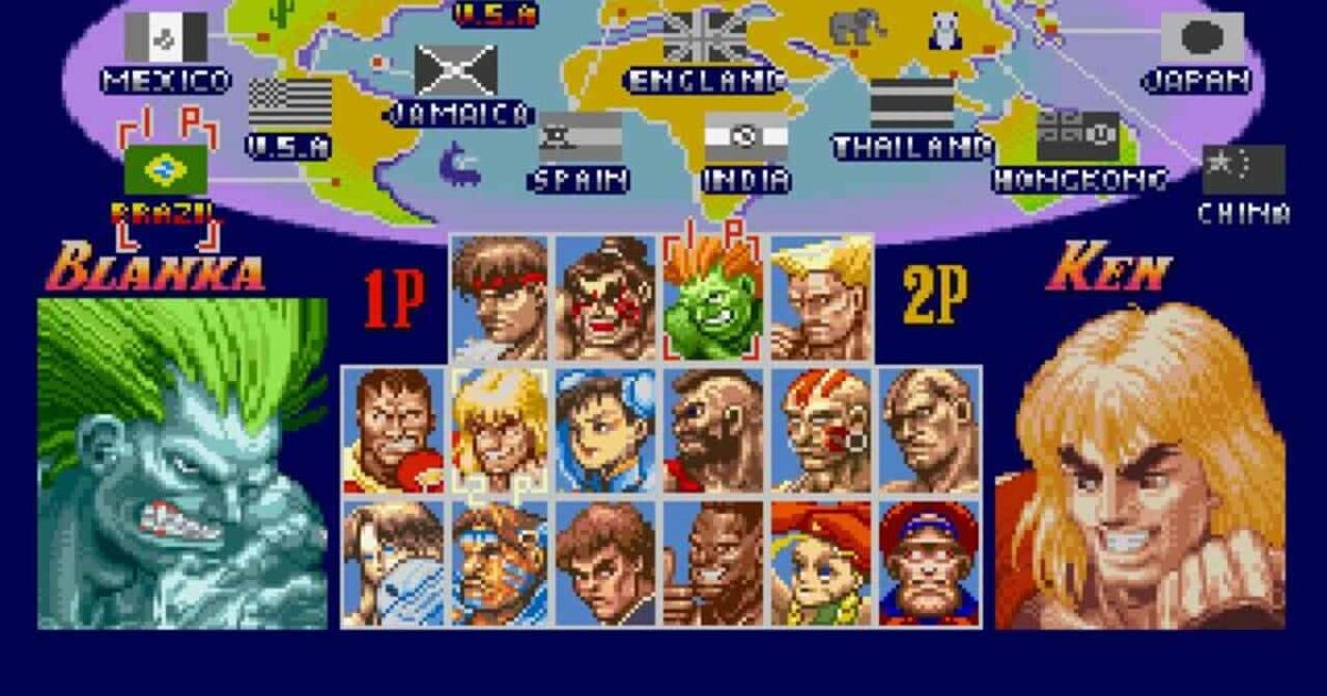 Street Fighter II Characters by Continent Quiz - By D2Kvirus