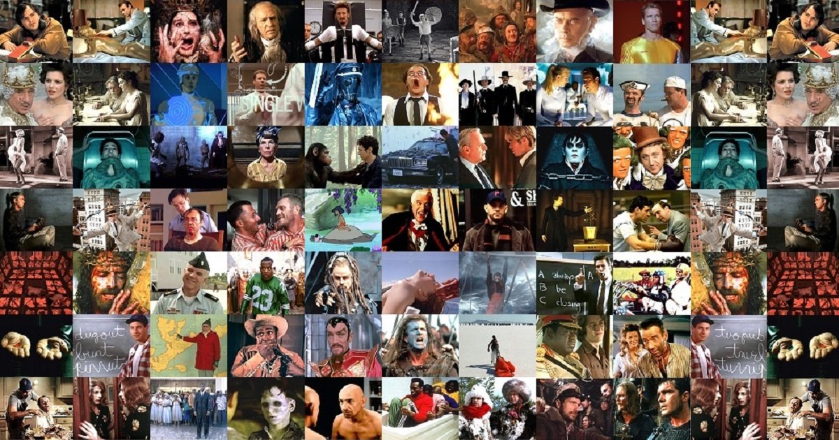 Random Scenes Reference 64 Random Movie Scenes IV Quiz - By aquascape