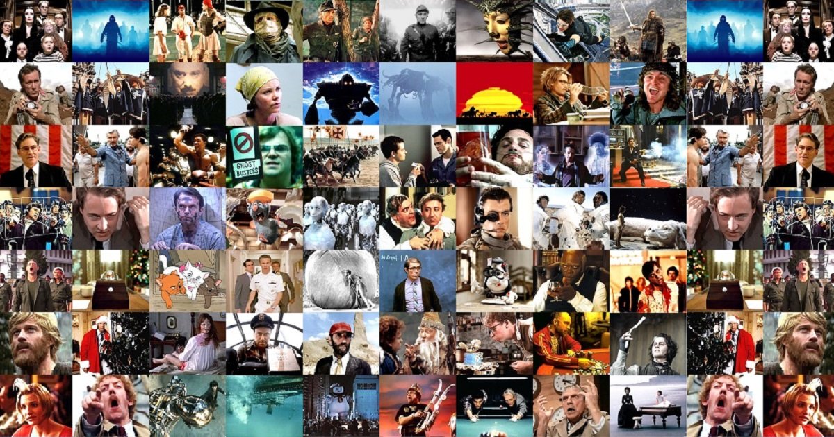 Random Scenes Reference 64 Random Movie Scenes VI Quiz - By aquascape